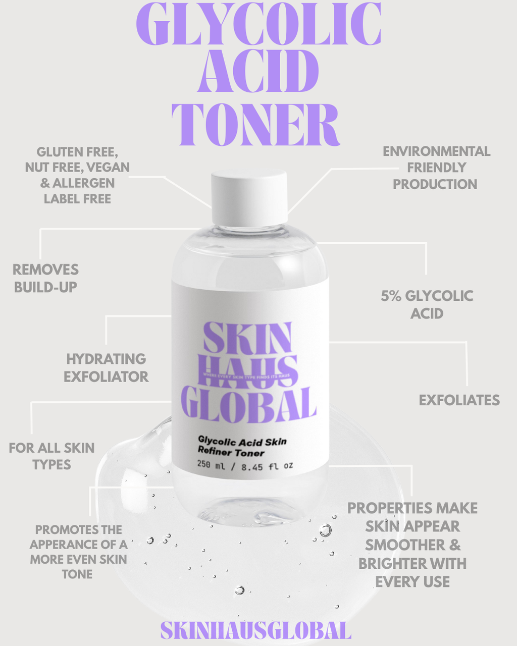 Glycolic Acid Skin Refiner Toner