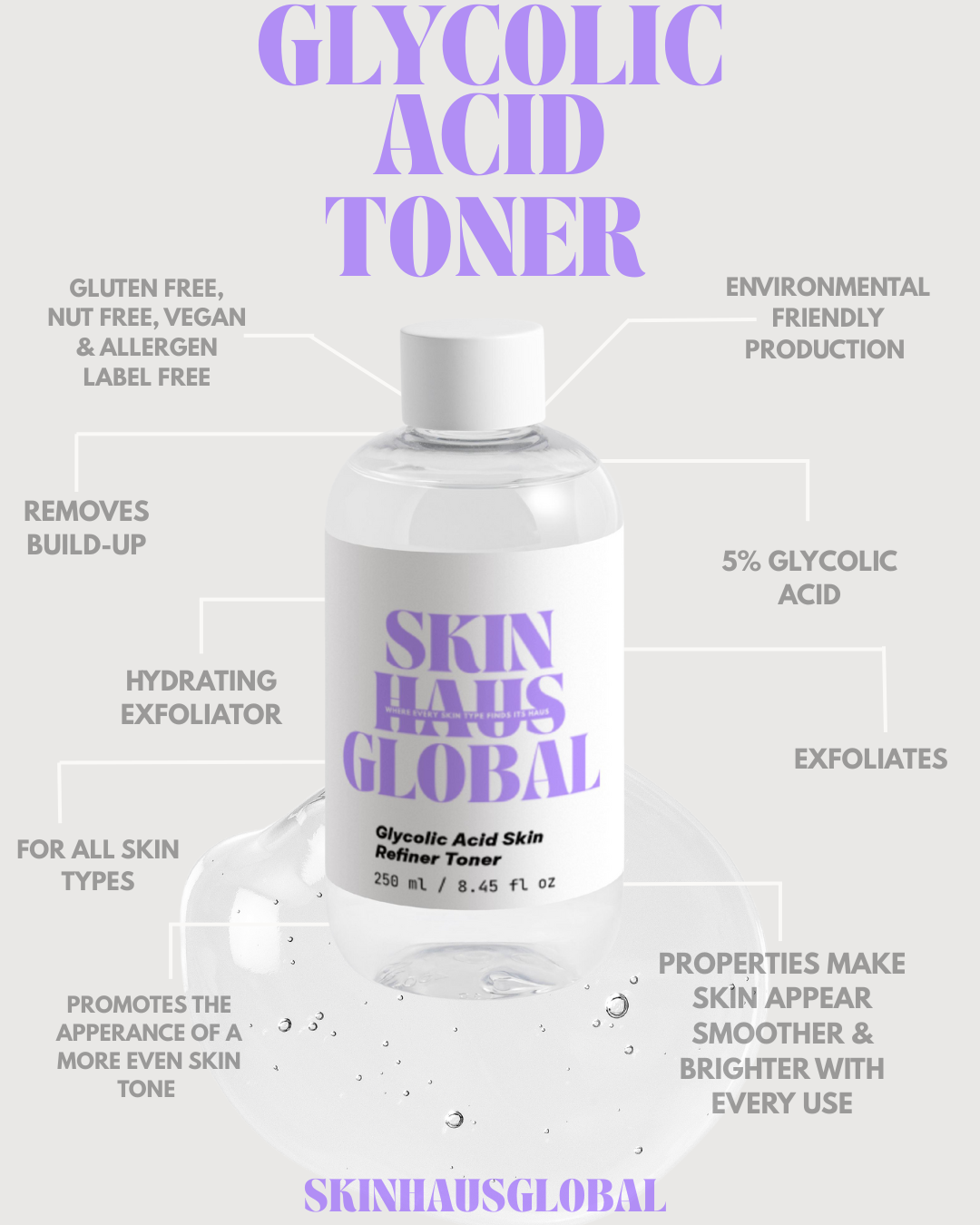 Glycolic Acid Skin Refiner Toner