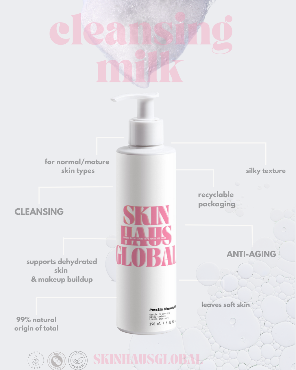 PureSilk Cleansing Milk